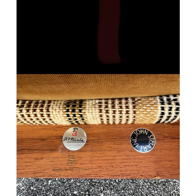 1950s France and Sons ,John Stuart Modular Set Teak-- Framed 4 Pieces For Sale - Image 15 of 16