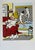 Official Roy Lichtenstein exhibition poster from the 1994-1995 Brussels retrospective. Tintin Reading (1993) reflects...
