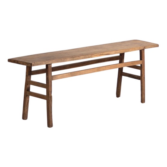 Antique Wood Console Table, 1900s For Sale