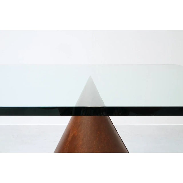 Vintage Italian Kono Dining Table by Massimo & Lella Vignelli for Casigliani, 1980s For Sale - Image 10 of 12