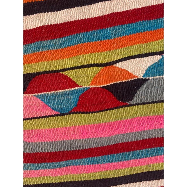 Vintage Colourful Moroccan Kilim Rug, 1950s For Sale - Image 14 of 18