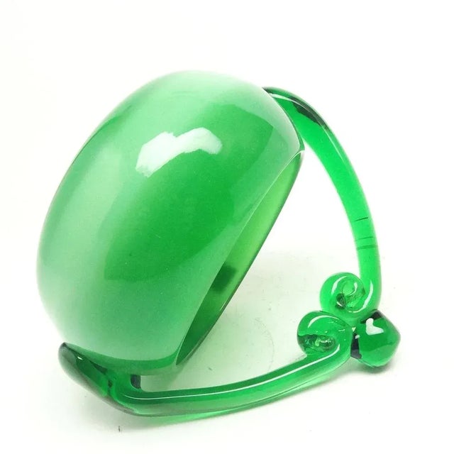 Mid-Century Modern Bowl by Jerzy Słuczan-Orkusz for Krakow Institute of Glass, Poland, 1970s For Sale - Image 3 of 8