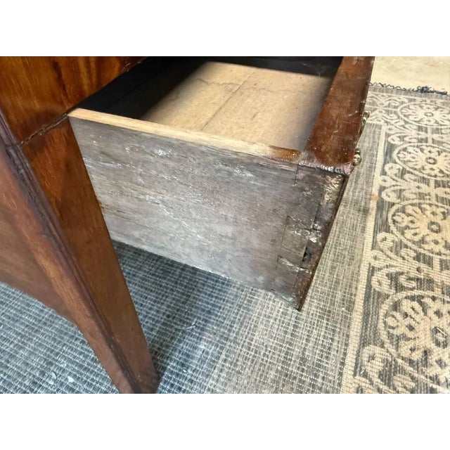 Georgian Style Flame Mahogany Bedside Cupboard For Sale - Image 11 of 13