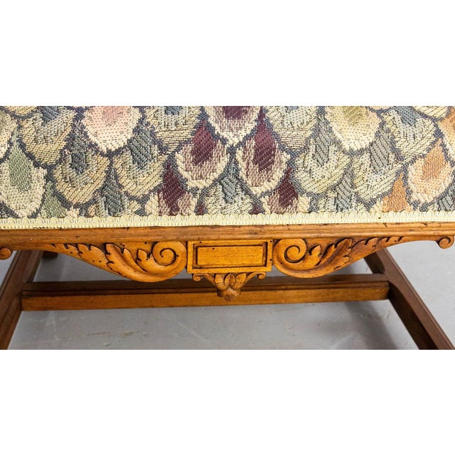 Louis XIII French Open Armchairs with Goat and Lion Heads, 1900, Set of 2 For Sale - Image 9 of 15