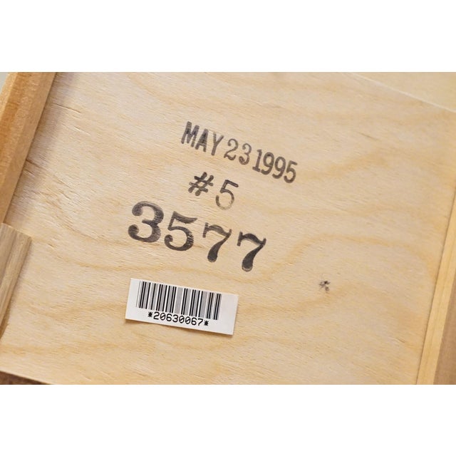 Stickley Furniture Solid Cherry Early American Traditional Style 70" Triple Dresser 3577 For Sale - Image 13 of 14