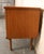Mid-Century Teak Credenza W/ Louvered Front For Sale - Image 10 of 18