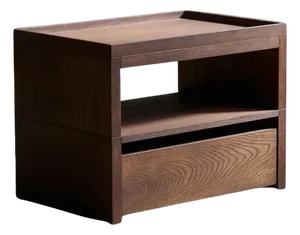 Oak Eileen Bedside Table by Obstacles