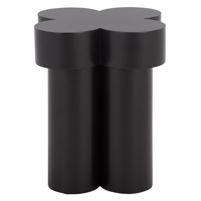 Wood Bastien Accent Table in Black For Sale - Image 7 of 7