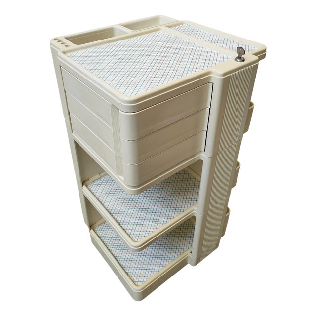 Vintage Side Table in Plastic, 1970 For Sale