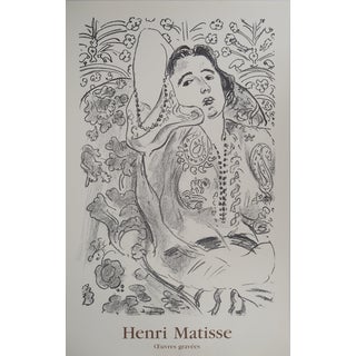 Semi Nude Oeuvres Gravées Poster after Henri Matisse For Sale