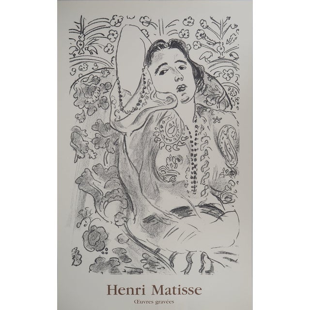 Semi Nude Oeuvres Gravées Poster after Henri Matisse For Sale