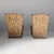 Mid-Century Modern Italian Armchairs in Wood and Fabric, 1950s, Set of 2 For Sale - Image 4 of 11