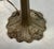 Antique Aladdin Art Nouveau Glass & Cast Metal Reverse Painted Tree Landscape Bourdoir Table Lamp For Sale - Image 10 of 12