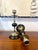 Black Marble and Brass Candlesticks, 1890s, Set of 2 For Sale - Image 3 of 7