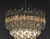 1980s Venini Chrome Tiered Chandelier with 91 Clear Triedri Murano Crystals, Italy, 1980s For Sale - Image 5 of 5
