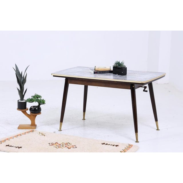 Vintage Extendable Dining Table, 1960s For Sale - Image 11 of 11