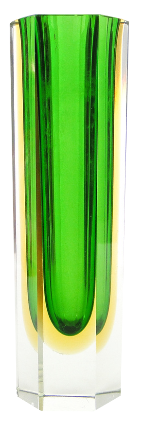Italian Vase in Murano Glass from Mandruzzato, 1950s