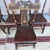 Set of 6 19th C. Adams/York County Pa Paint-Decorated Plank Seat Kitchen Windsor Chairs For Sale - Image 4 of 18