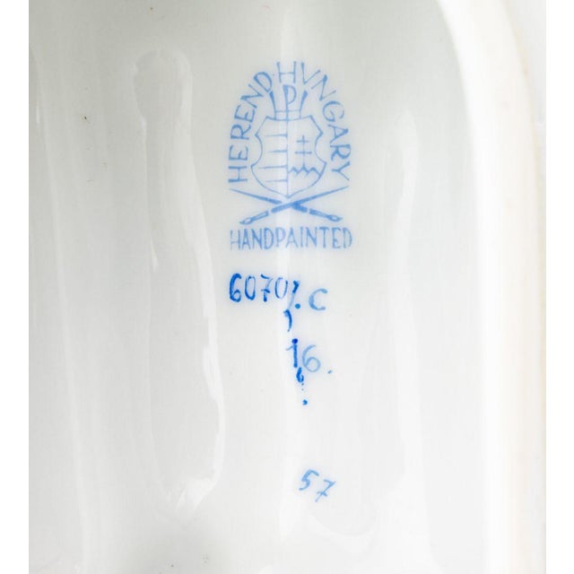 Early 20th Century Herend Porcelain Tableware - 5 Pcs. For Sale In New York - Image 6 of 16