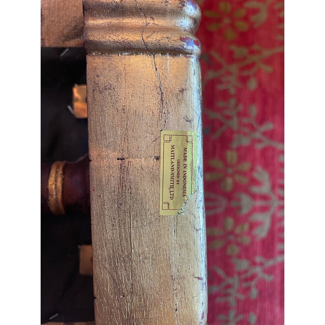 Maitland Smith French Empire / Regency Style Bench For Sale - Image 10 of 11