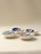 Japanese Japanese-Style Hand-Painted Floral Ceramic Bowl With Underglaze - Set of 4 For Sale - Image 3 of 7