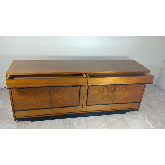 1960s Mid Century Modern Wood Credenza For Sale - Image 12 of 13