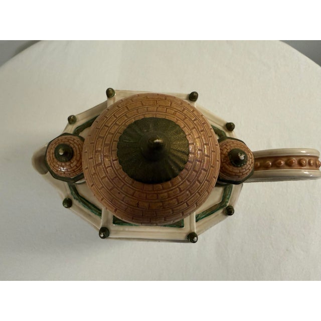 Fitz and Floyd 1990s Fitz & Floyd- The Taj Mahal Teapot, Part of the Famous Landmarks Around the World / Special Teas Collection For Sale - Image 4 of 11