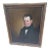 Antique Framed Self Portrait Oil Painting of a Gentleman in Suit For Sale