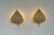 Vintage French Hand-Painted Gold Leaf Tôle Wall Sconces, 1970s, Set of 2 For Sale - Image 9 of 16