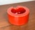 Mid-Century Modern German Space Age Red and Yellow Ceramic Ashtrays, 1960s, Set of 2 For Sale - Image 9 of 18