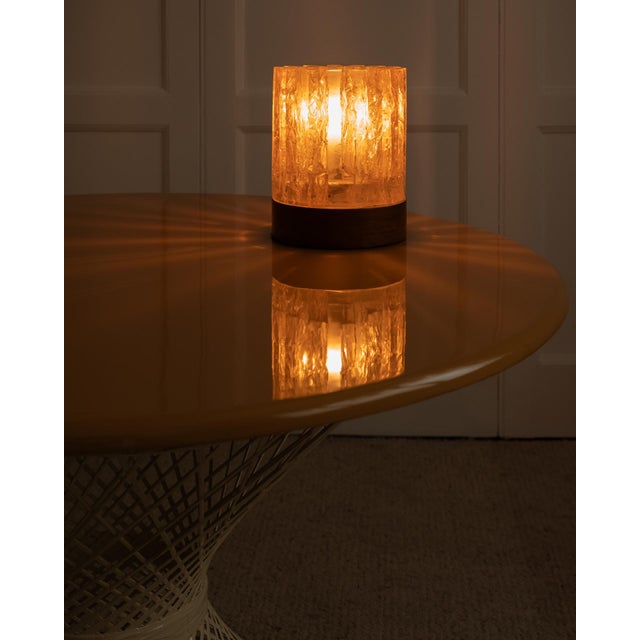 Vintage Cylindrical Table Lamp, 1960s For Sale - Image 4 of 10