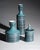 Rosenthal Turquoise Porcelain Vase and Lidded Box Set by Hans Theo Baumann for Rosenthal, 1964, Set of 3 For Sale - Image 4 of 17