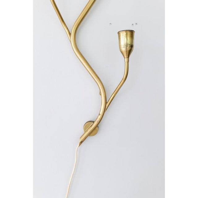 Art Deco Astra Wall Light in Brass, Norway, 1950s For Sale - Image 6 of 16