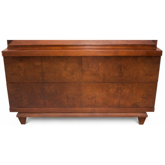 1960s Kent-Coffey “The Grandeur” Tall Chest of Drawers For Sale In Tampa - Image 6 of 16