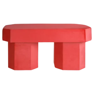 Viva Red Bench by Houtique