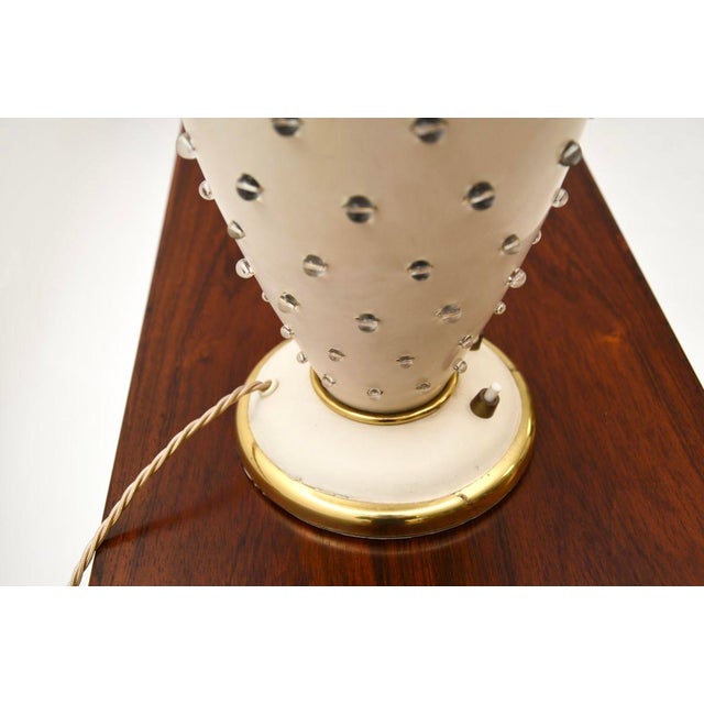 Metal Vintage Table Lamp from Vereinigte Werkstätten München, 1960s For Sale - Image 7 of 8