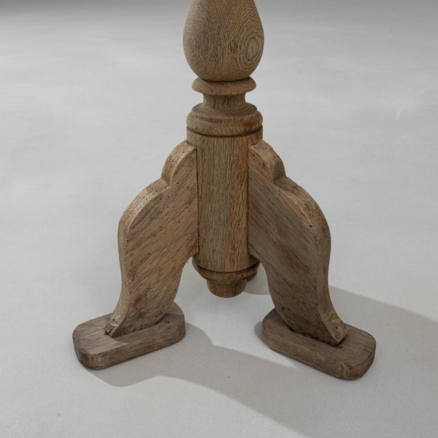 Brown 1900s French Oak Pedestal For Sale - Image 8 of 18