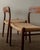 Vintage Danish Model 75 Dining Chairs in Teak by Niels Otto Møller for J.L. Møllers Møbelfabrik, 1950s, Set of 4 For Sale - Image 13 of 18