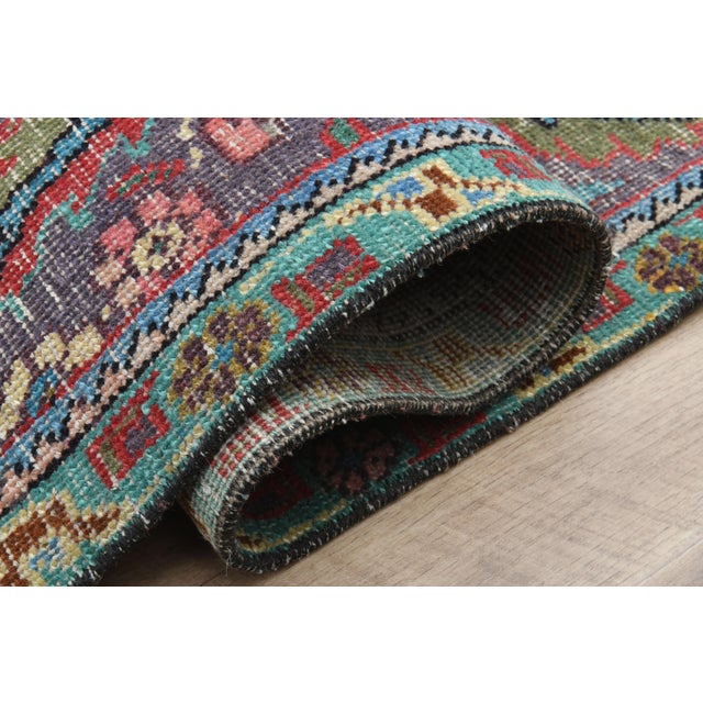 1960s Vintage Persian Red Handwoven Oversized Rug For Sale - Image 4 of 11