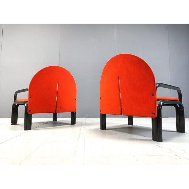 Gae Aulenti Set of L54 Armchairs by Gae Aulenti for Knoll, 1970s For Sale - Image 4 of 10