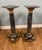 French Marble Pedestal Stands, Set of 2 For Sale - Image 6 of 7