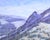 Mountain Lake - Plein Aire Landscape Acrylic on Board Lush mountain landscape by California Plein Aire artist Nick White...