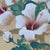 Vintage Original Hibiscus Bird Paintings Diptych Chinoiserie Gilt Frames For Sale - Image 9 of 12