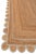 Boho Chic Soft Sea Green Jute Scallop Hand Made Rug - 3'x12' For Sale - Image 3 of 9