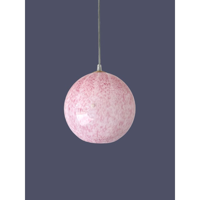 Glass Pink Tulipano 20 Pendant Light from La Murrina, 1990s For Sale - Image 7 of 16