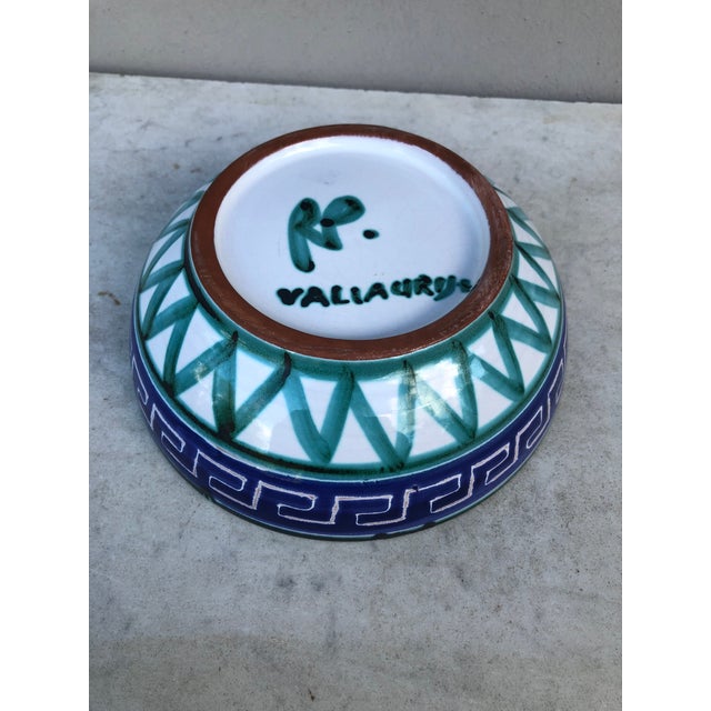 1950s Mid-Century Modern French Ceramic Bowl Robert Picault Vallauris For Sale In Austin - Image 6 of 6