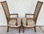 Mid 20th Century French Louis XVI High Back Accent Dining Chairs Pair For Sale - Image 5 of 18