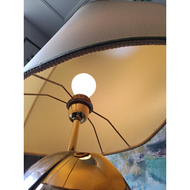 French Ceramic Table Lamp, 1980s For Sale - Image 12 of 17