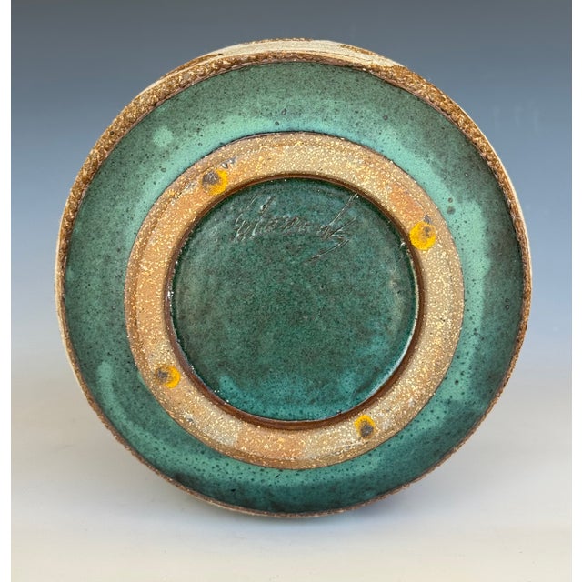 Mid-Century Joel Edwards Large Studio Pottery Lidded Jar For Sale - Image 14 of 15