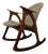 Teak Rocking Chair by Aage Christiansen for Erhardsen & Andersen, Denmark, 1960s For Sale